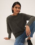 Cable Knit Relaxed Jumper