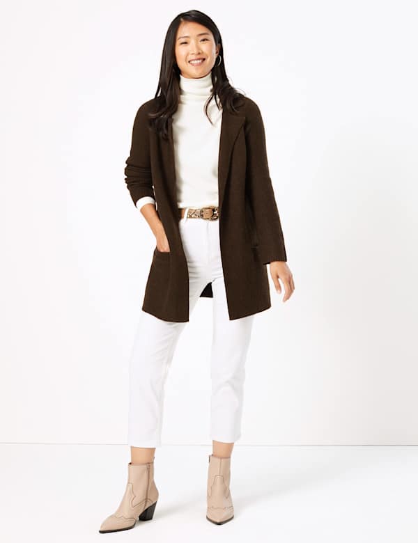 Ribbed Knitted Jacket