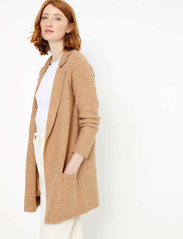 Ribbed Knitted Jacket