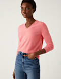 Supersoft V-Neck Jumper