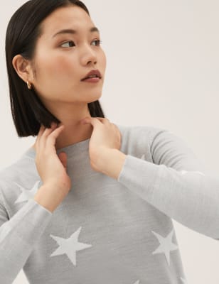 Supersoft Star Crew Neck Jumper