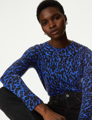 Leopard print jumper marks and outlet spencer