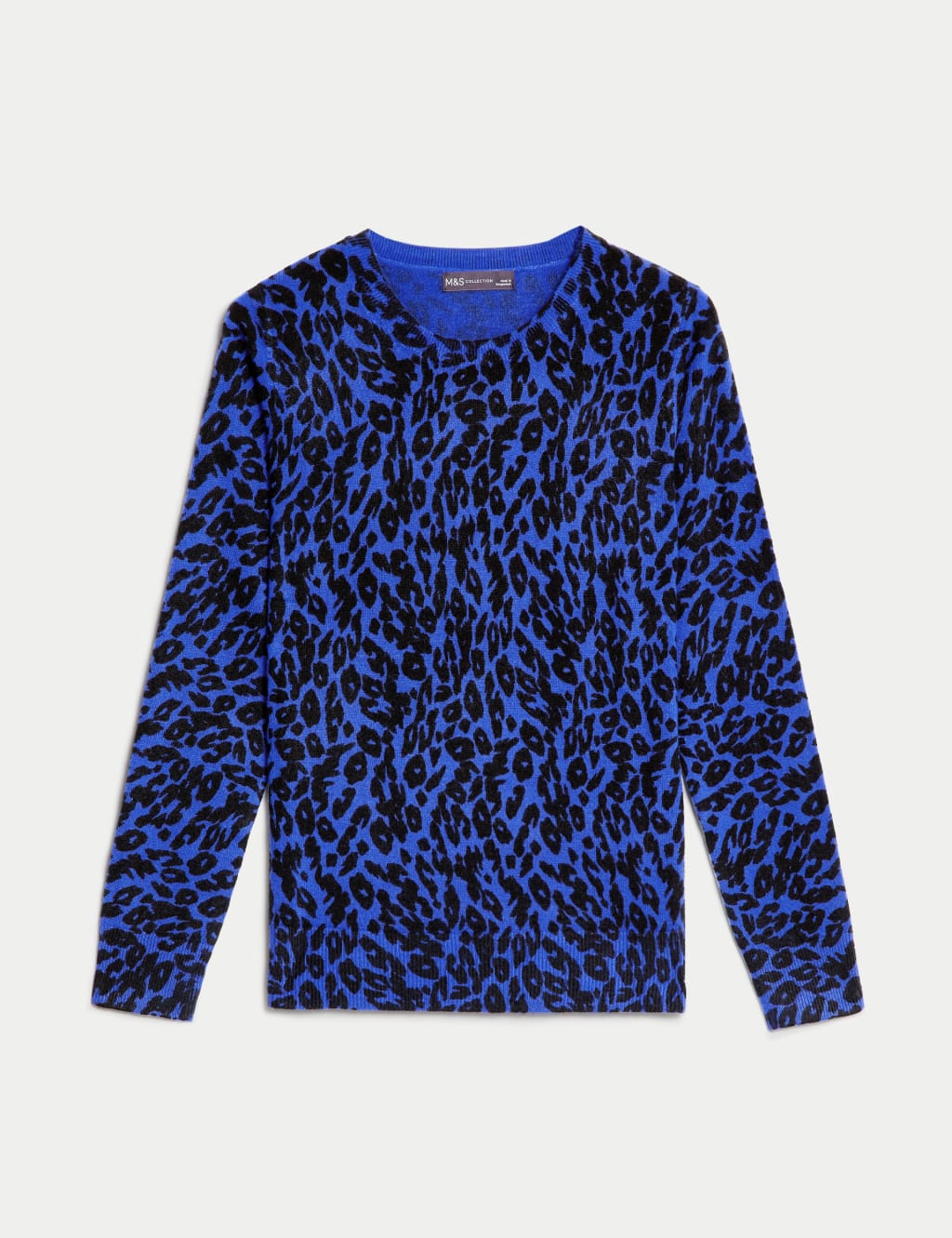 Supersoft Animal Print Crew Neck Jumper image 2