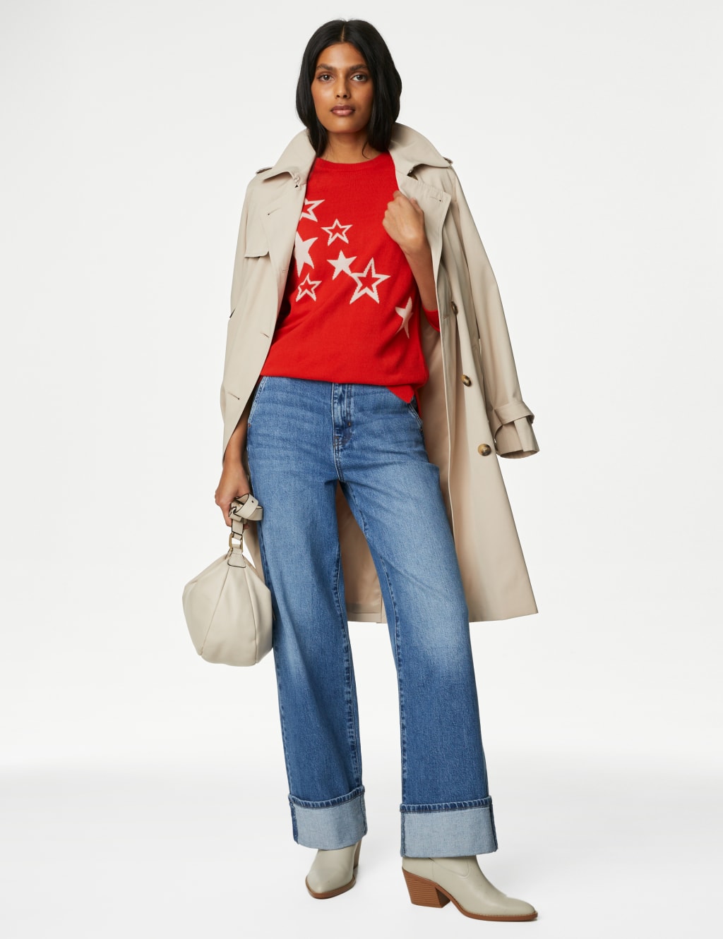 Supersoft Star Crew Neck Jumper image 3