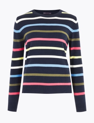 Marks and shop spencer striped jumper