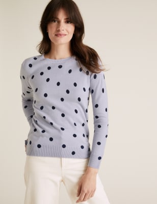 Ladies polo clearance neck jumpers m&s