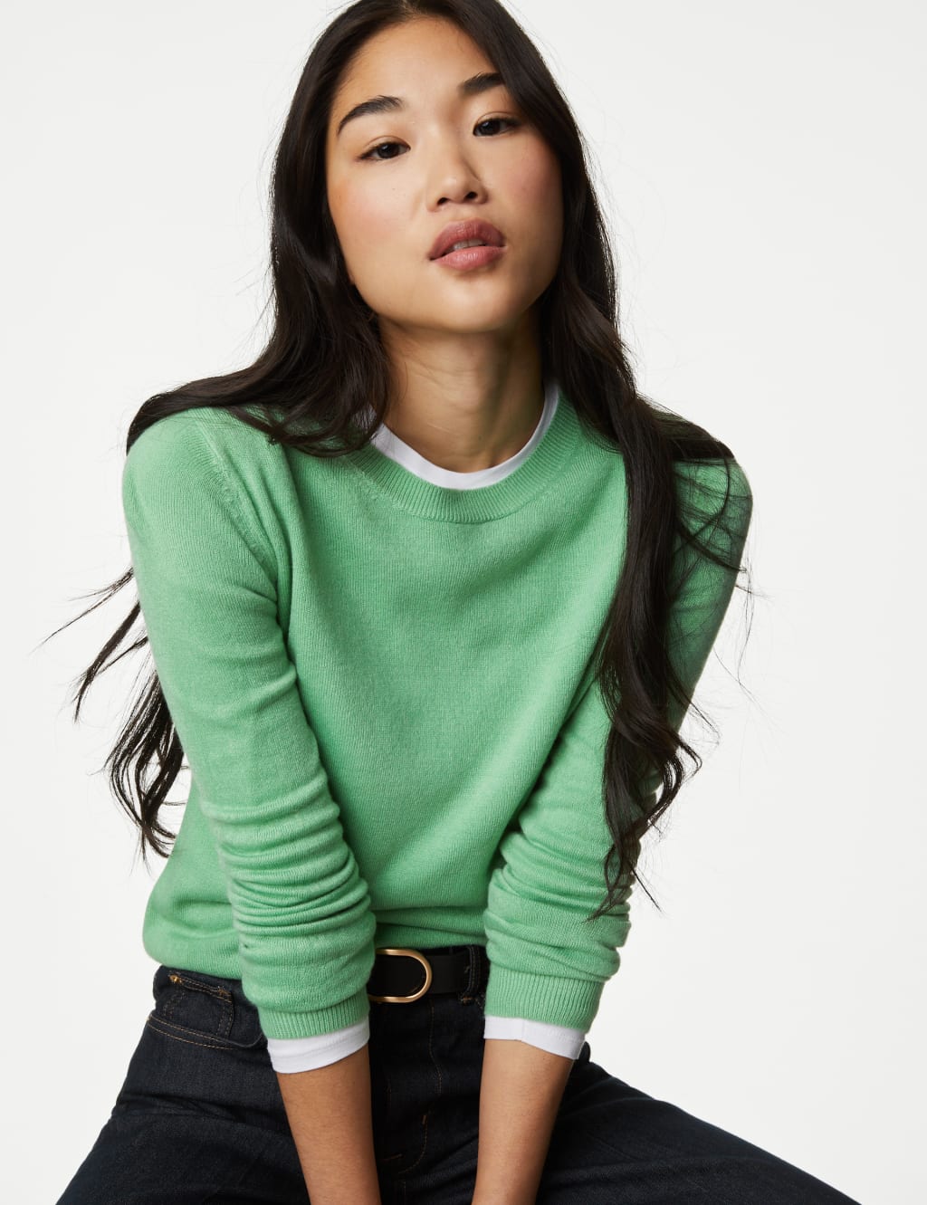 Dark green jumpers womens outlet