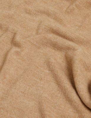 

Womens M&S Collection Supersoft Roll Neck Balloon Sleeve Jumper - Camel, Camel