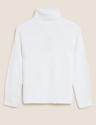 soft roll neck jumper