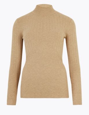 Ribbed Fitted Jumper 