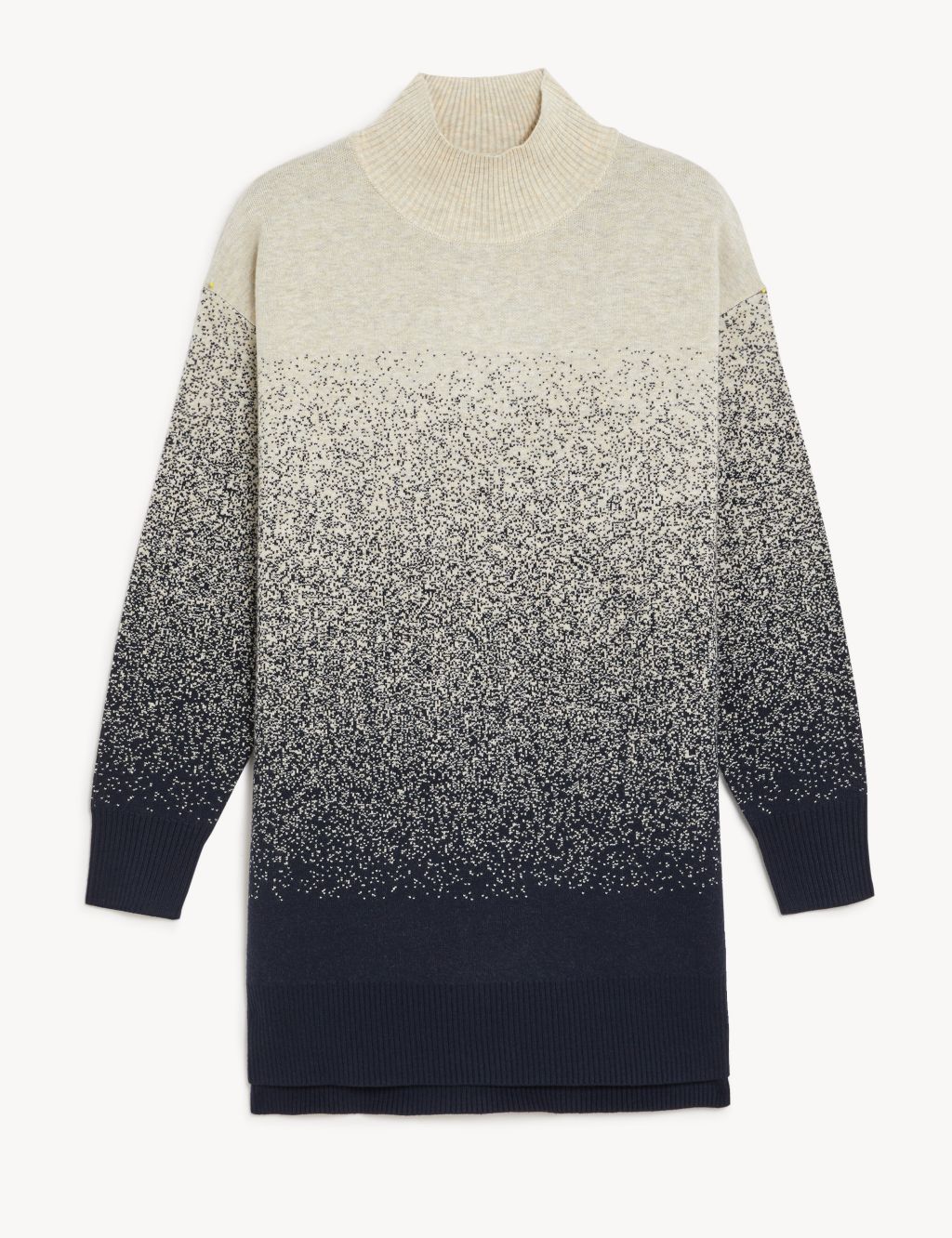 Soft Touch Ombre Funnel Neck Jumper image 2