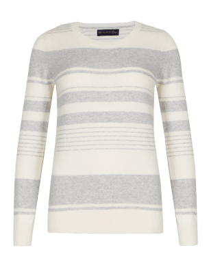 m and s pink cashmere jumper