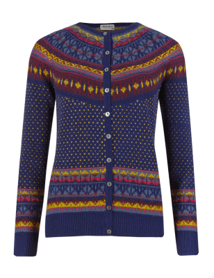 fair isle long sleeve shirt