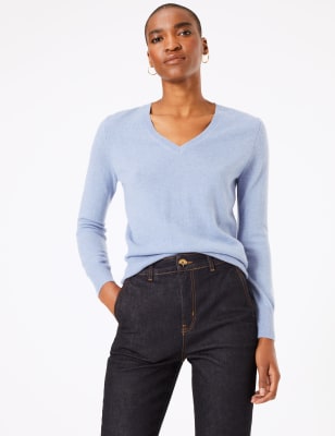 light blue jumper womens