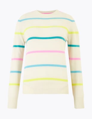 marks and spencer striped jumper
