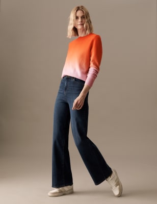 

Autograph Jersey 100% cashmere de varios topos con escote cerradoWomens - Pink Mix, Pink Mix