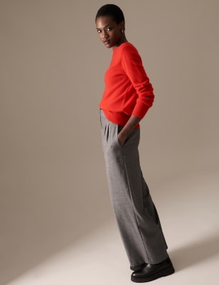 

Womens Autograph Pure Cashmere Crew Neck Jumper - Deep Red, Deep Red