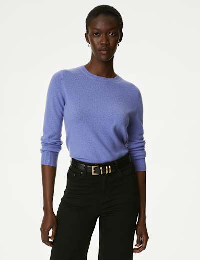 Pure Cashmere Crew Neck Jumper