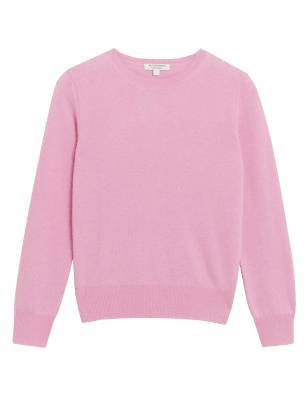 

Womens Autograph Pure Cashmere Crew Neck Jumper - Soft Magenta, Soft Magenta