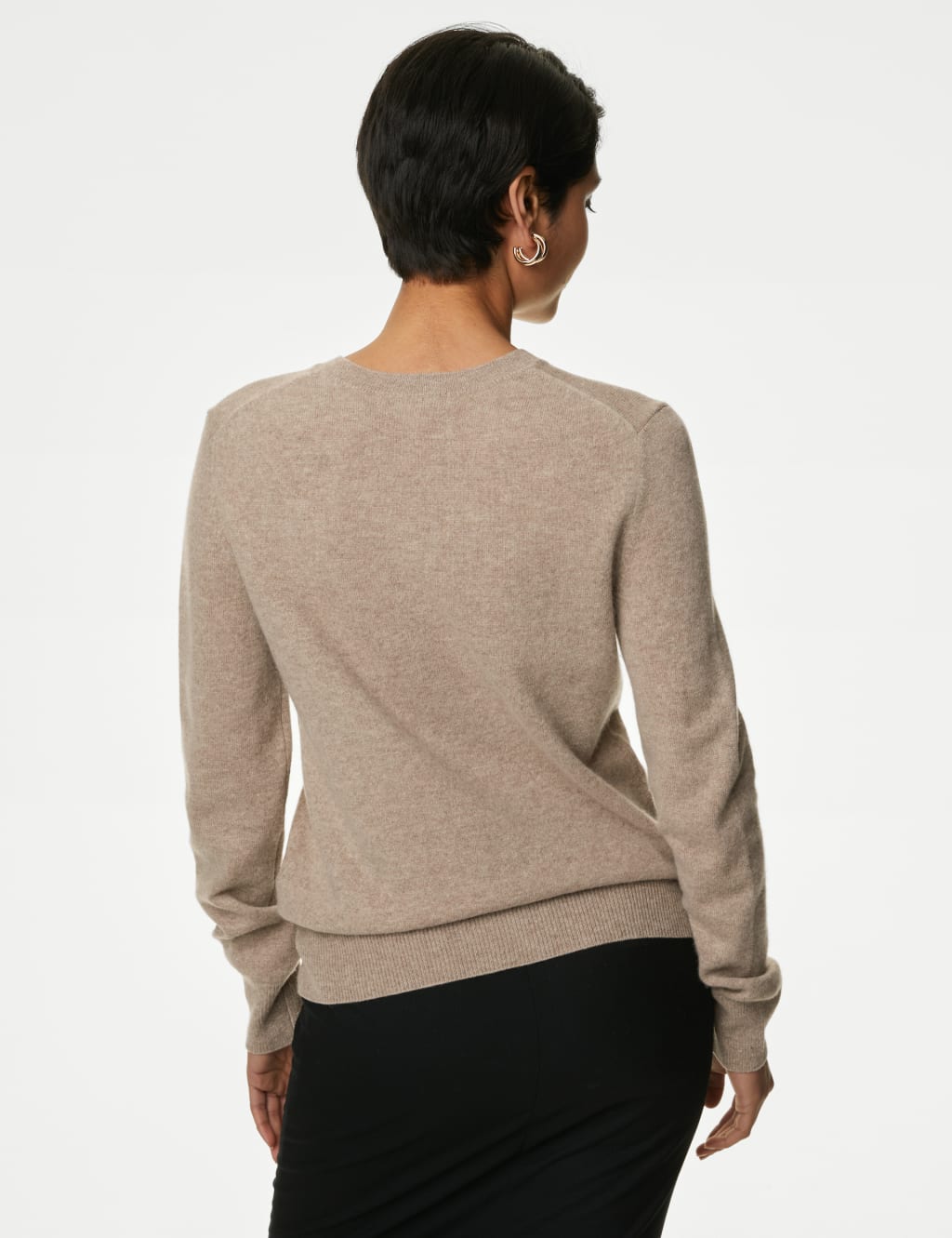 Pure Cashmere Crew Neck Jumper image 5