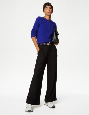 

Autograph Cárdigan 100% cashmere con escote cerradoWomens - Electric Blue, Electric Blue