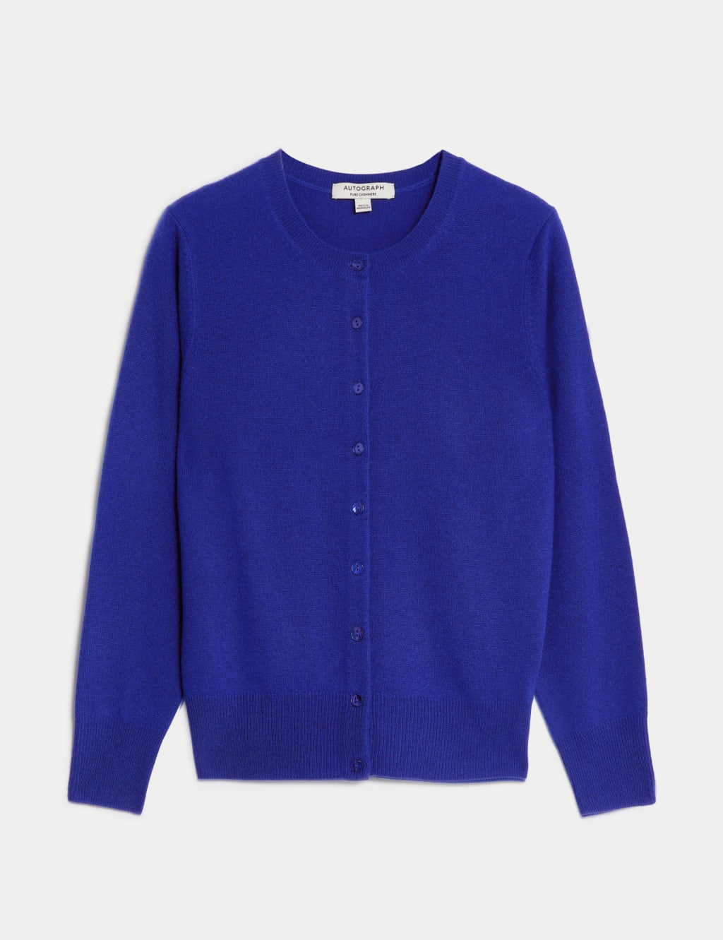 ELS-MK81Q52 BLUE CROP CARDIGAN