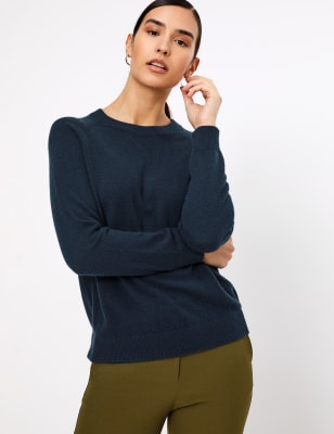 Ruime sweater van zuiver kasjmier