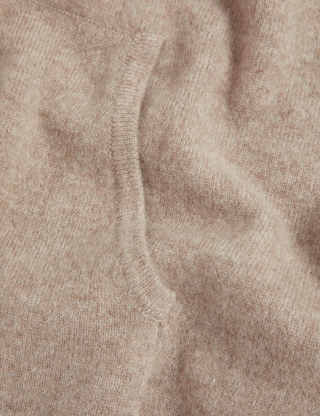 Pure Cashmere Knitted Relaxed Hoodie image 5