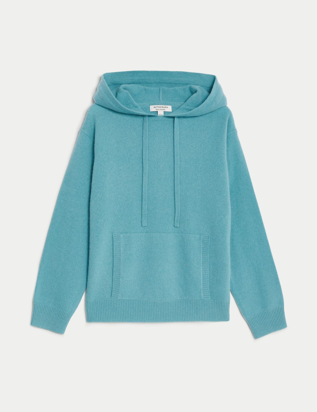 Pure Cashmere Textured Relaxed Hoodie image 2