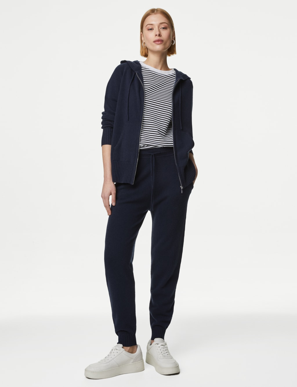 100% cashmere trousers - Woman