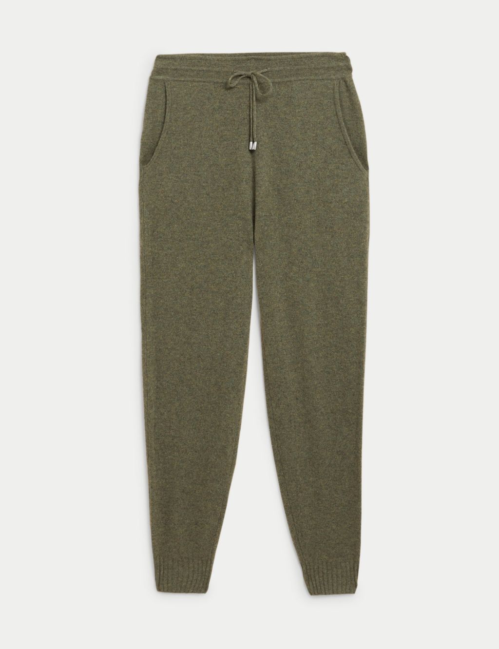 Pure Cashmere Tapered Ankle Grazer Joggers image 1