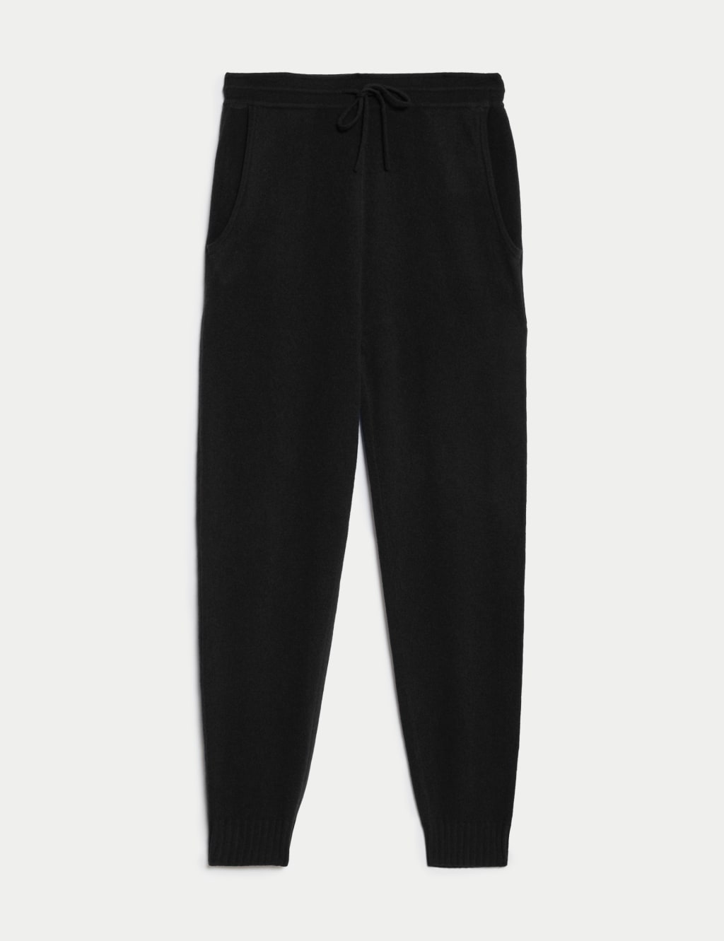 Pure Cashmere Tapered Ankle Grazer Joggers image 1