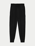 Pure Cashmere Tapered Ankle Grazer Joggers