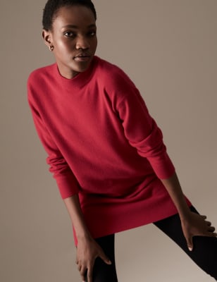 Pure Cashmere Longline Jumper