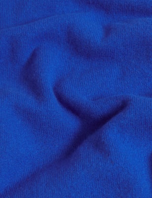 

Womens Autograph Pullover aus reinem Kaschmir mit Stehkragen - Sapphire, Sapphire