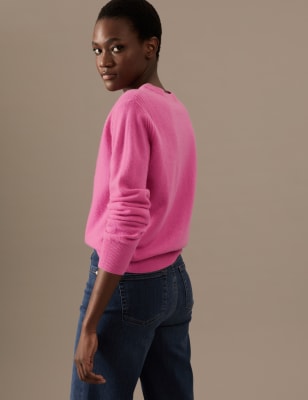 

Autograph Jersey 100% cashmere con cuello redondoWomens - Blossom, Blossom