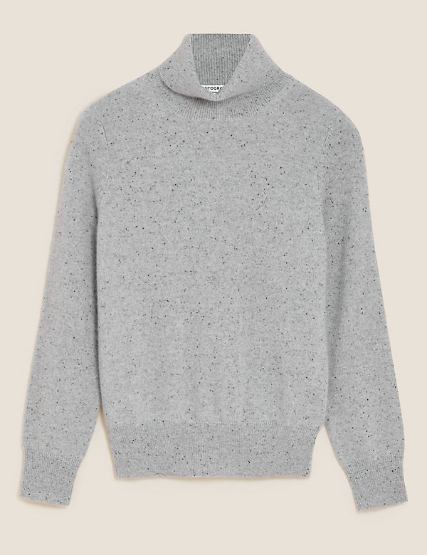 Pure Cashmere Roll Neck Jumper - BE