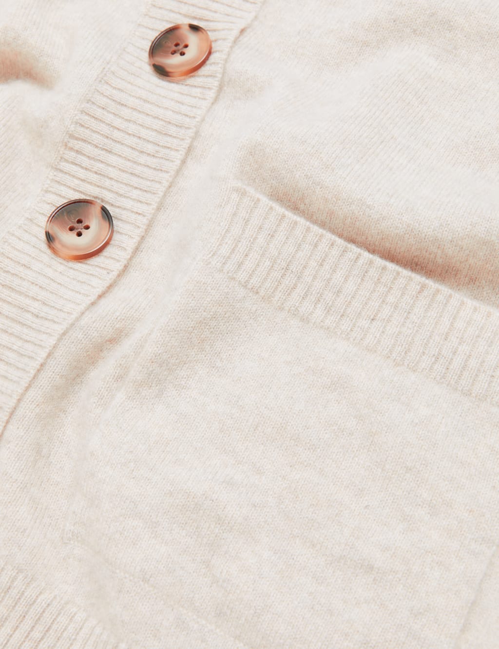 Pure Cashmere V-Neck Button Front Cardigan image 5