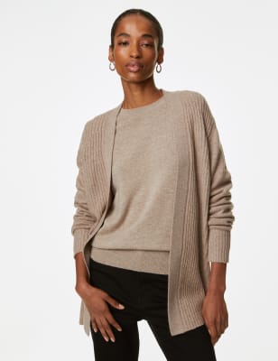 Marks and spencer 2024 merino wool cardigan