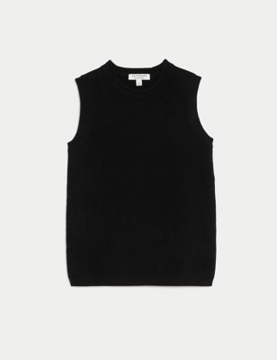 Pure Cashmere Knitted Vest