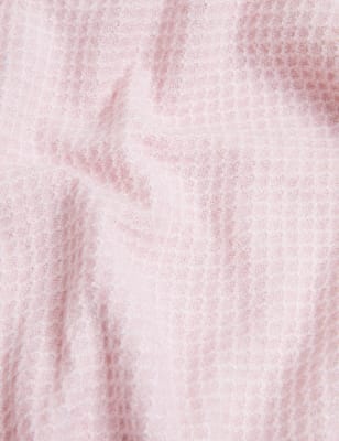 

Womens M&S Collection Soft Touch Textured Hoodie - Pink Shell, Pink Shell