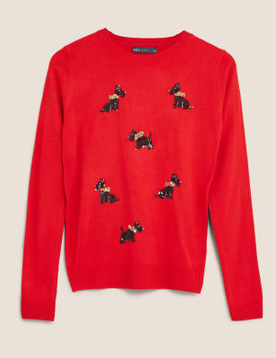 marks and spencer sparkle jumper