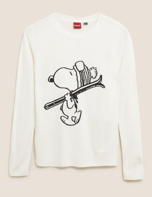 Supersoft Snoopy Crew Neck Jumper M S Collection M S