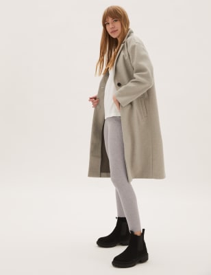 

Womens M&S Collection Weiche Strickleggings - Grey Marl, Grey Marl