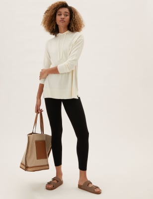 

M&S Collection Leggings de punto de tacto suaveWomens - Black, Black