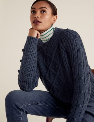 M&s cable sale knit jumper