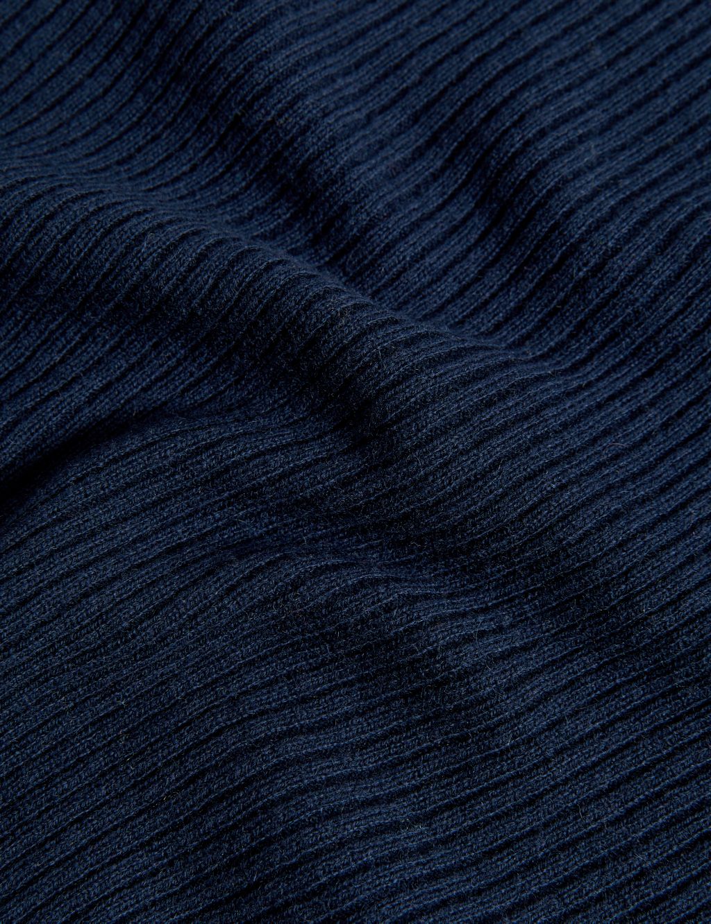 Merino Wool with Cashmere Collared Jumper image 6