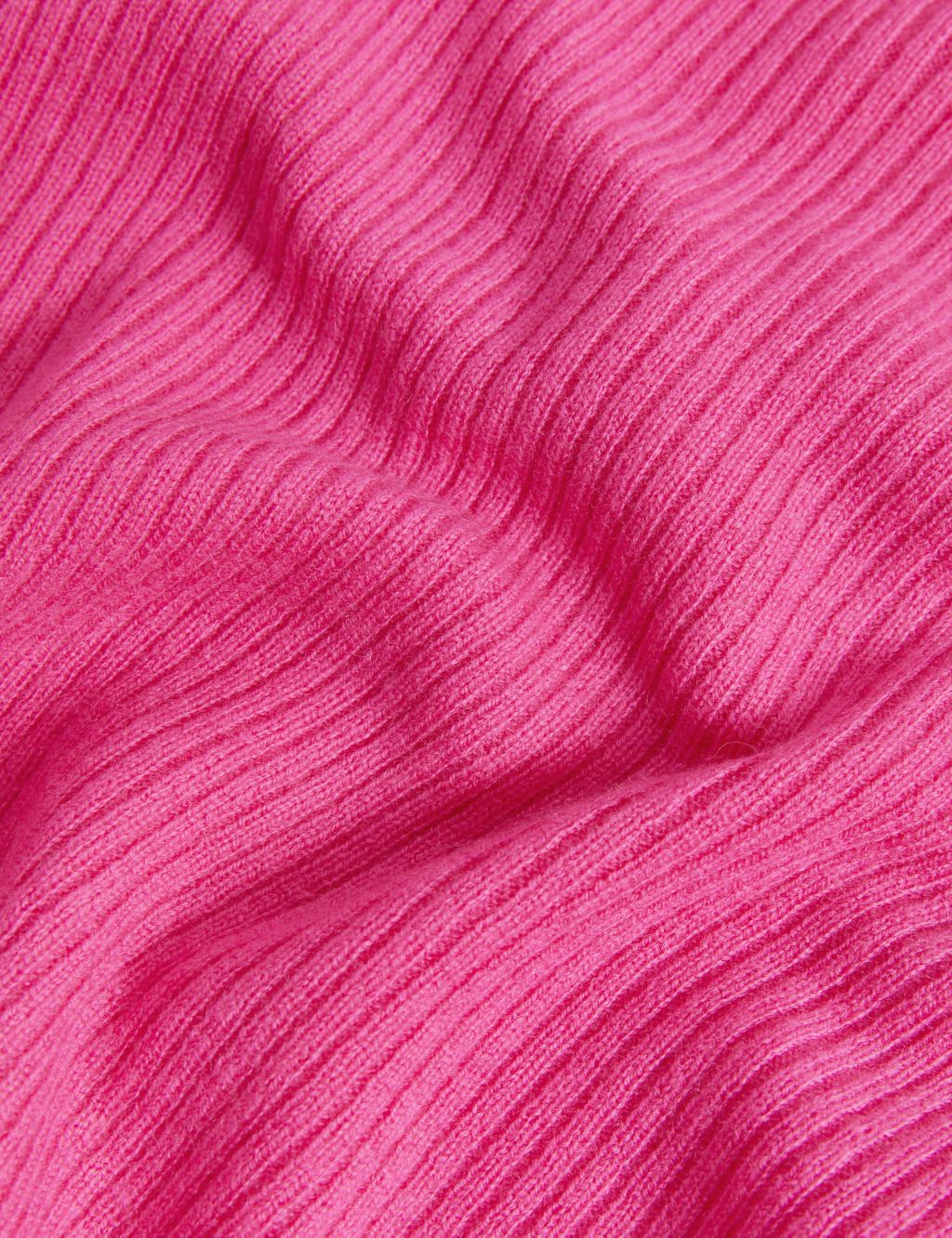 Merino Wool with Cashmere Collared Jumper image 6
