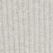 Merino Wool Rich Knitted Dress with Cashmere - lightgrey