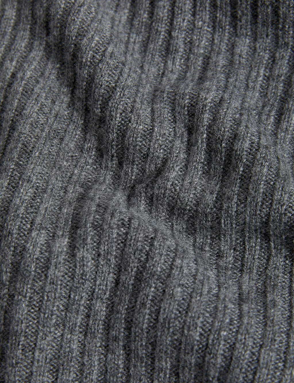 Merino Wool Rich Knitted Dress with Cashmere image 6